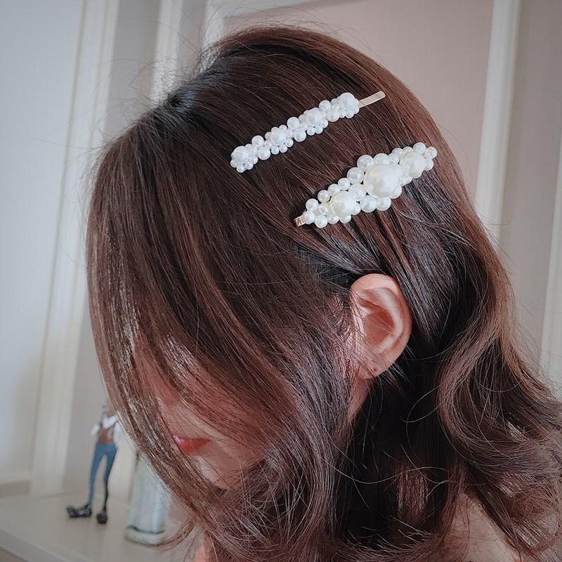 Kẹp Tóc Mái Hot Trend Đính Hạt