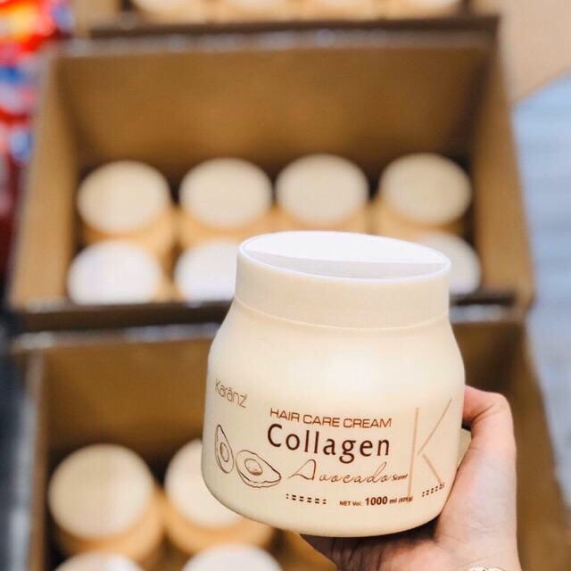 Hấp ủ tóc KARANZ 1000ml (collagen/ dừa/ bơ/ cherry)