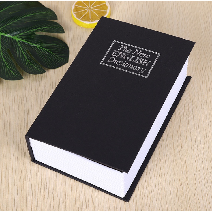 [Giá siêu rẻ] Két sắt hình quyển sách size mini 11.5x8x4.5cm
