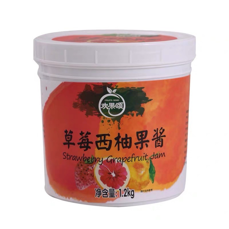 Sốt Cam Đào Dâu 1,3kg trà hoa quả