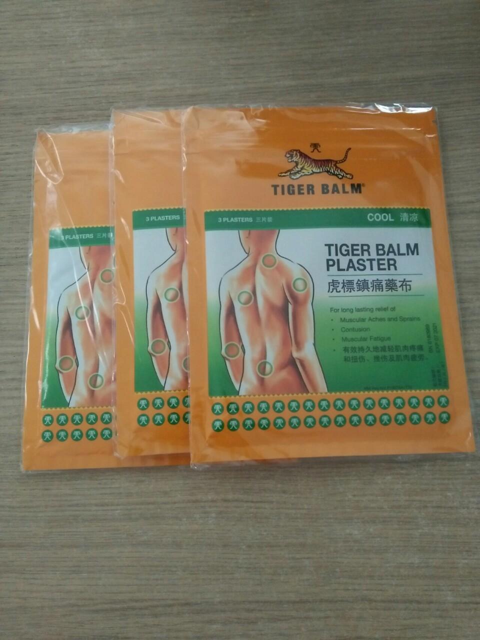 Combo 6 Bịch MIẾNG DÁN TIGER BALM PLASTER-RD Cool  10cm x 14cm