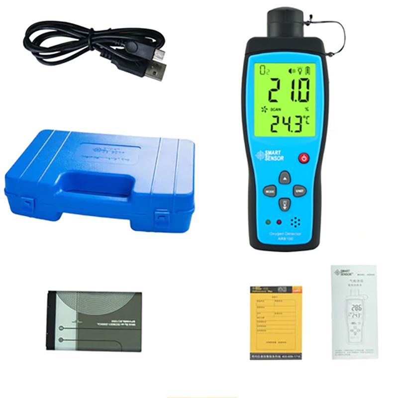 Máy đo nồng độ khí Oxy trong không khí Smart sensor AR8100