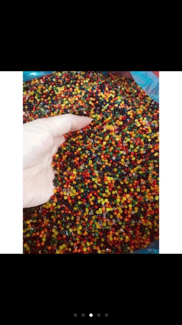 Vỉ Hạt Nở Trang Chí Bể Cá Chậu Cây Và Đồ Chơi Cho Trẻ ( Vỉ 24 Túi )