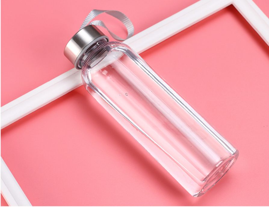 Bình Đựng Nước Thủy Tinh Dung Tích 500ml
