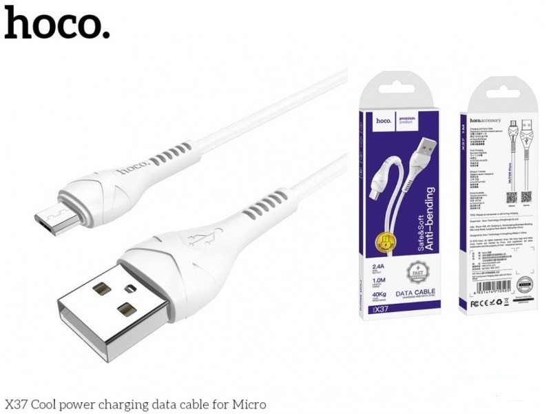 Cáp sạc micro usb hoco x37 cho dòng máy android
