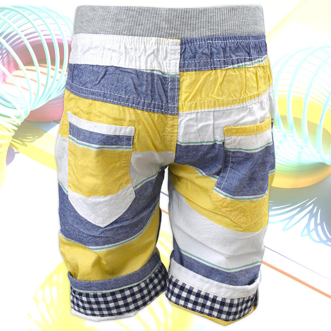 Quần short kaki lưng thun cho bé trai size nhí