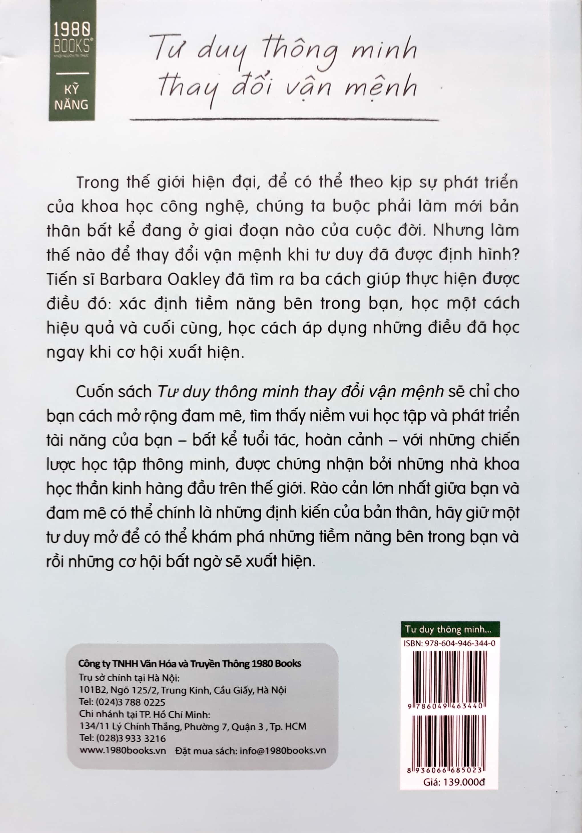 Fahasa - Tư Duy Thông Minh Thay Đổi Vận Mệnh