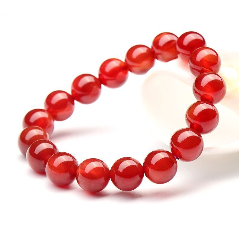 Vòng đeo tay mã não đỏ đồ trang sức vòng đeo tay 8mm 900001