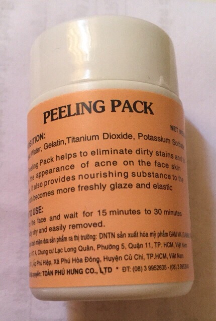 Gel Lột Mụn Peeling Pack 50G