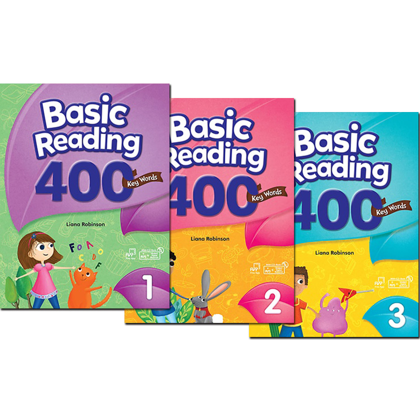 Sách Basic Reading 200, 400, 800, 1200 Key Words - Student Book with Workbook