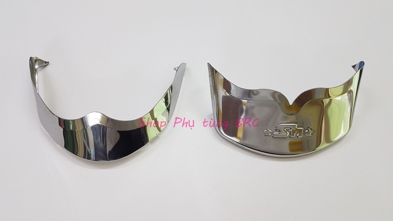 Combo ốp mỏ dè trước sau inox xe sh 2012 - 2019