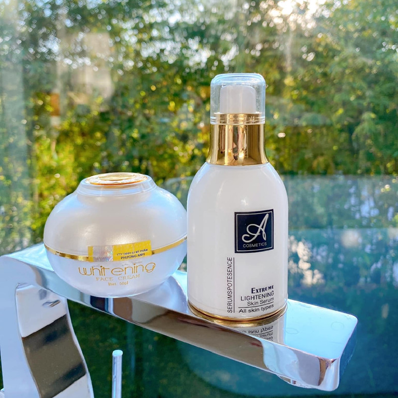 Kem Face Pháp A Và Serum Spot A Cosmetics