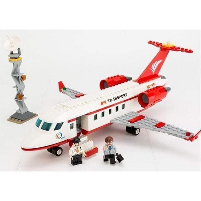 Bộ sản phẩm lego lắp ráp máy bay chở khách 334 pcs