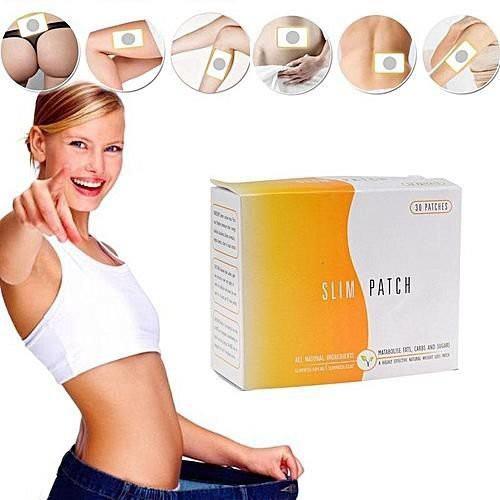 ₪✘♕ Combo 3 hộp Miếng Dán Tan Mỡ Bụng Slim Patch Thái lan