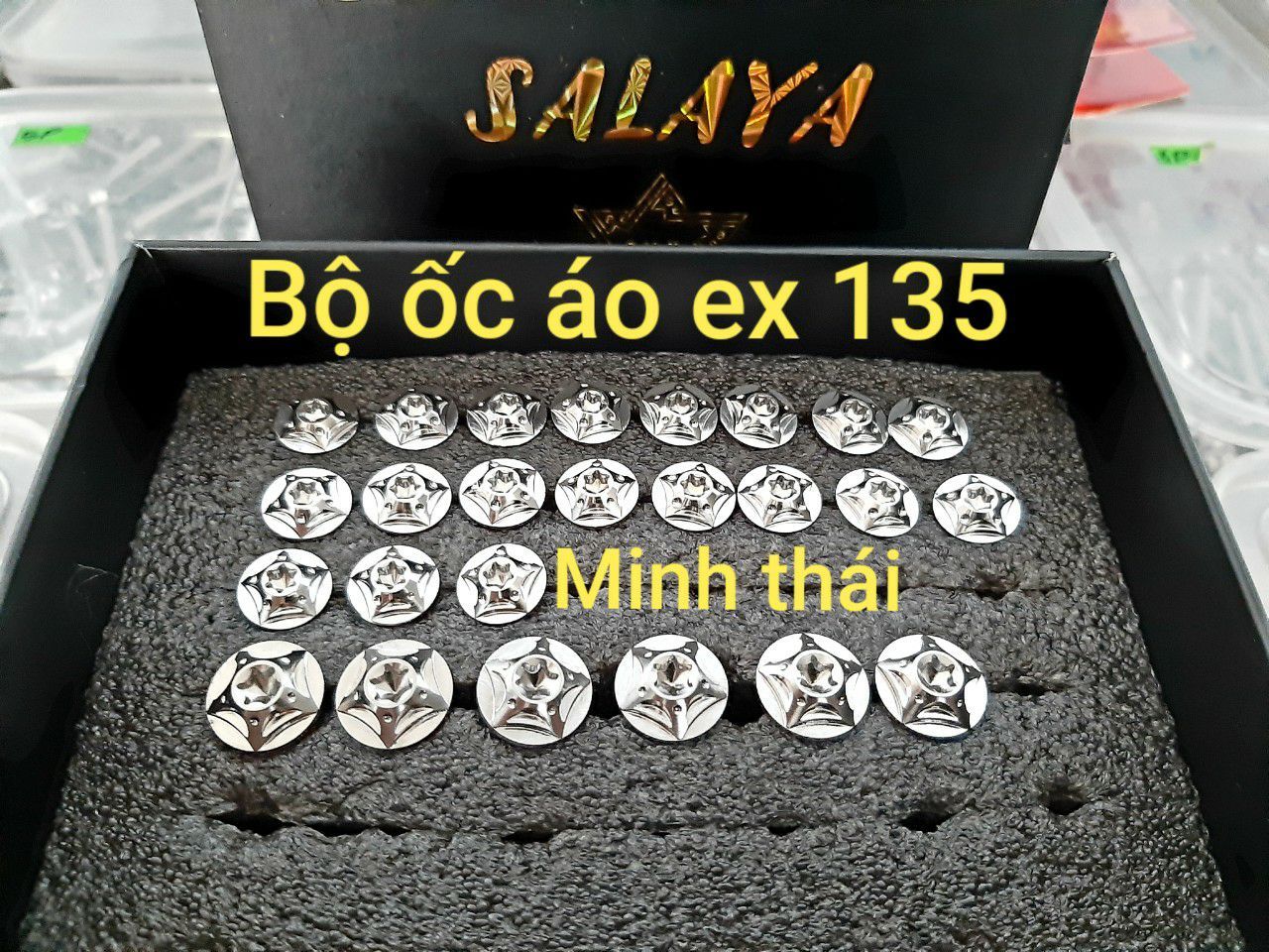 [HCM]bộ ốc áo ex 135 salaya