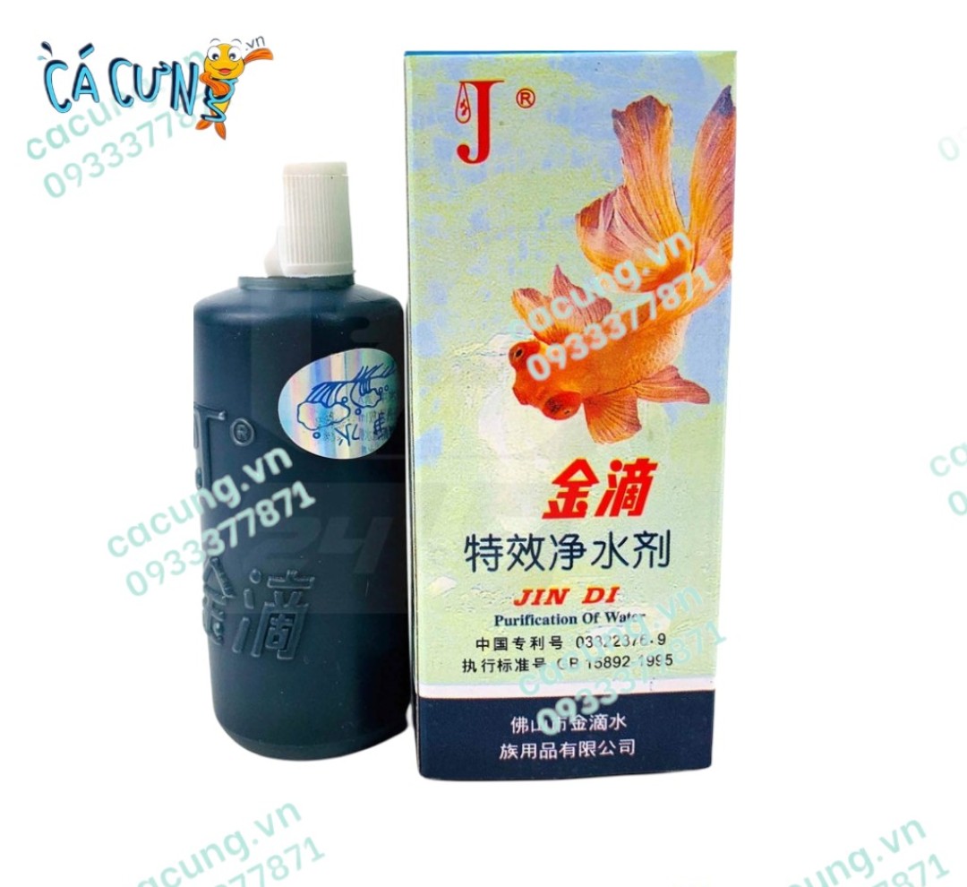 Chai Làm Trong Nước JinDi cho bể cá - Hàng Công ty