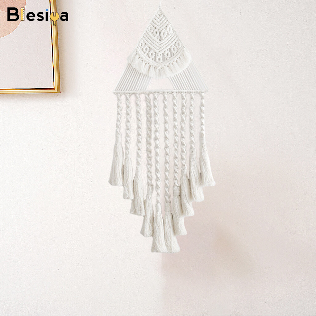 Blesiya Hand Woven Dream Catcher Macrame Wall Hanging Boho Tapestry for Home Decor