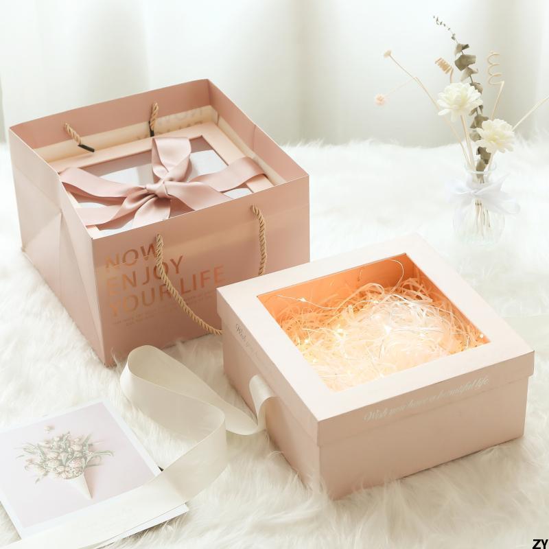 Quà tặng hộp số hộp nữ bất ngờ ins hộp quà tặng hộp quà sáng tạo hộp quà giáng sinh lớn