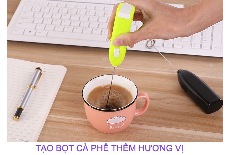 Máy đánh trứng, cafe,... cầm tay mini