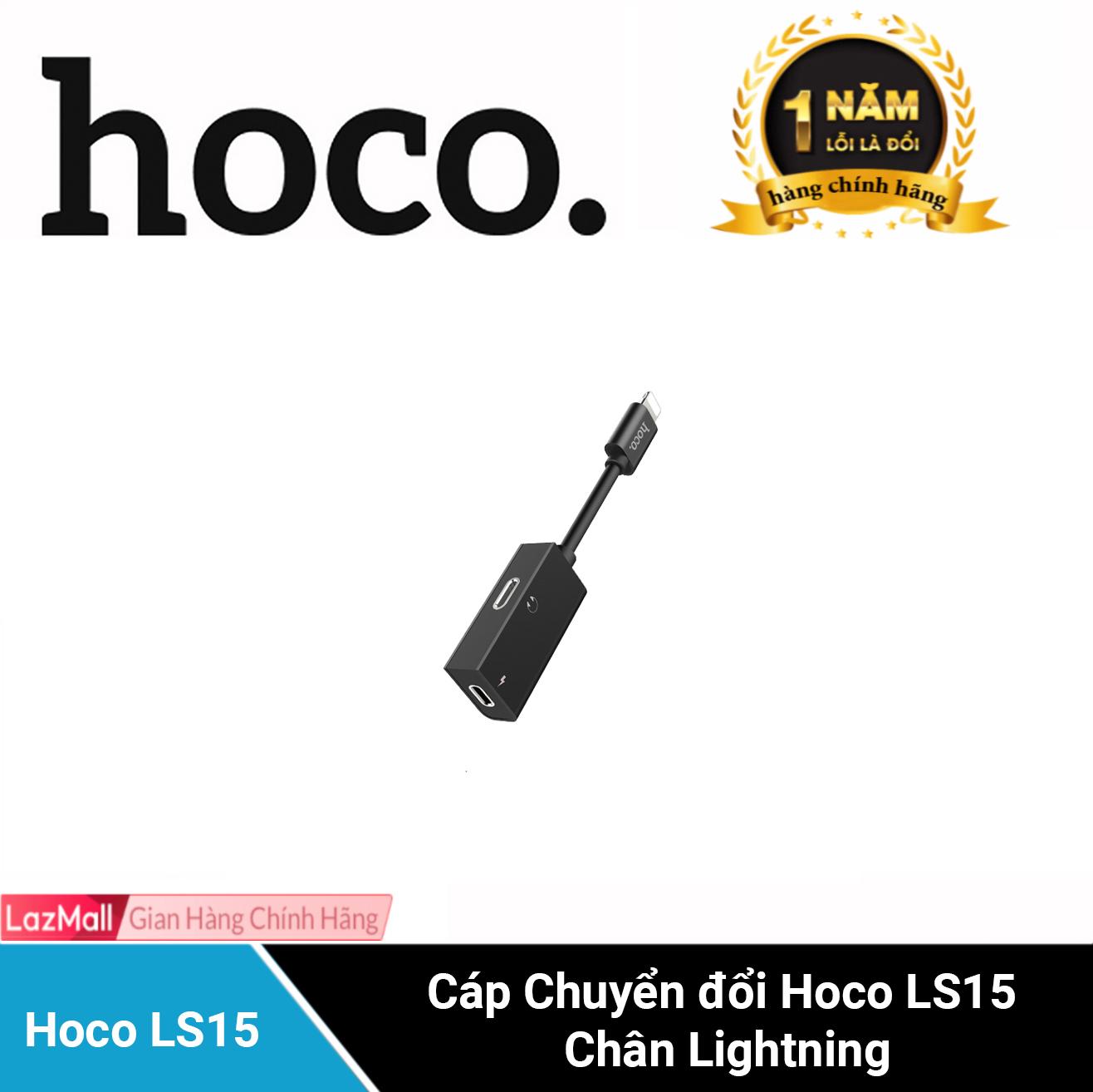Cáp Chuyển đổi Hoco LS15 Chân Lightning