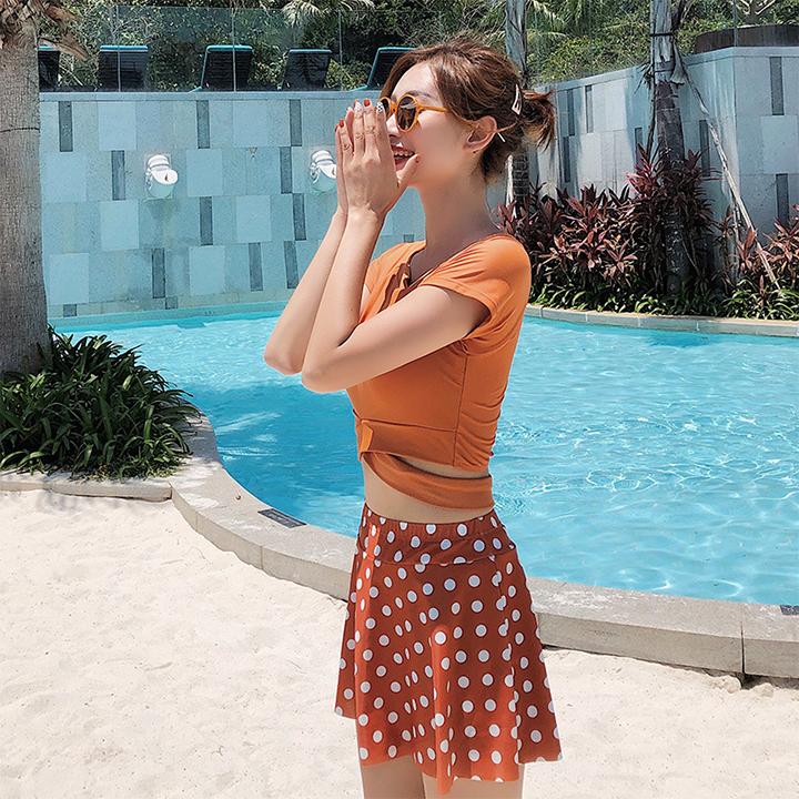 Bikini 2 Mảnh Hàn Quốc Chấm Bi