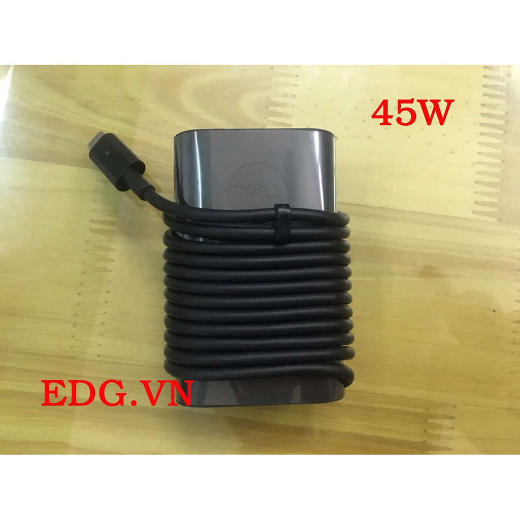 Sạc laptop Dell XPS13 9365 Chân Type-c - Oval USB-C