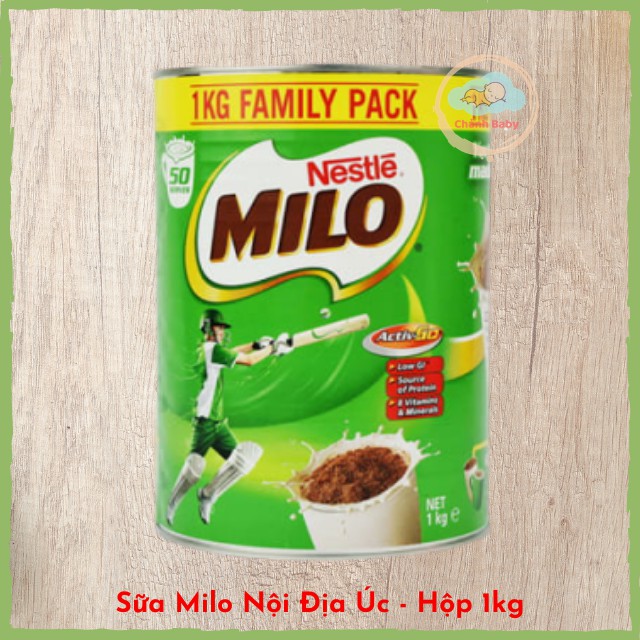 Sữa Milo Úc Hộp 1kg