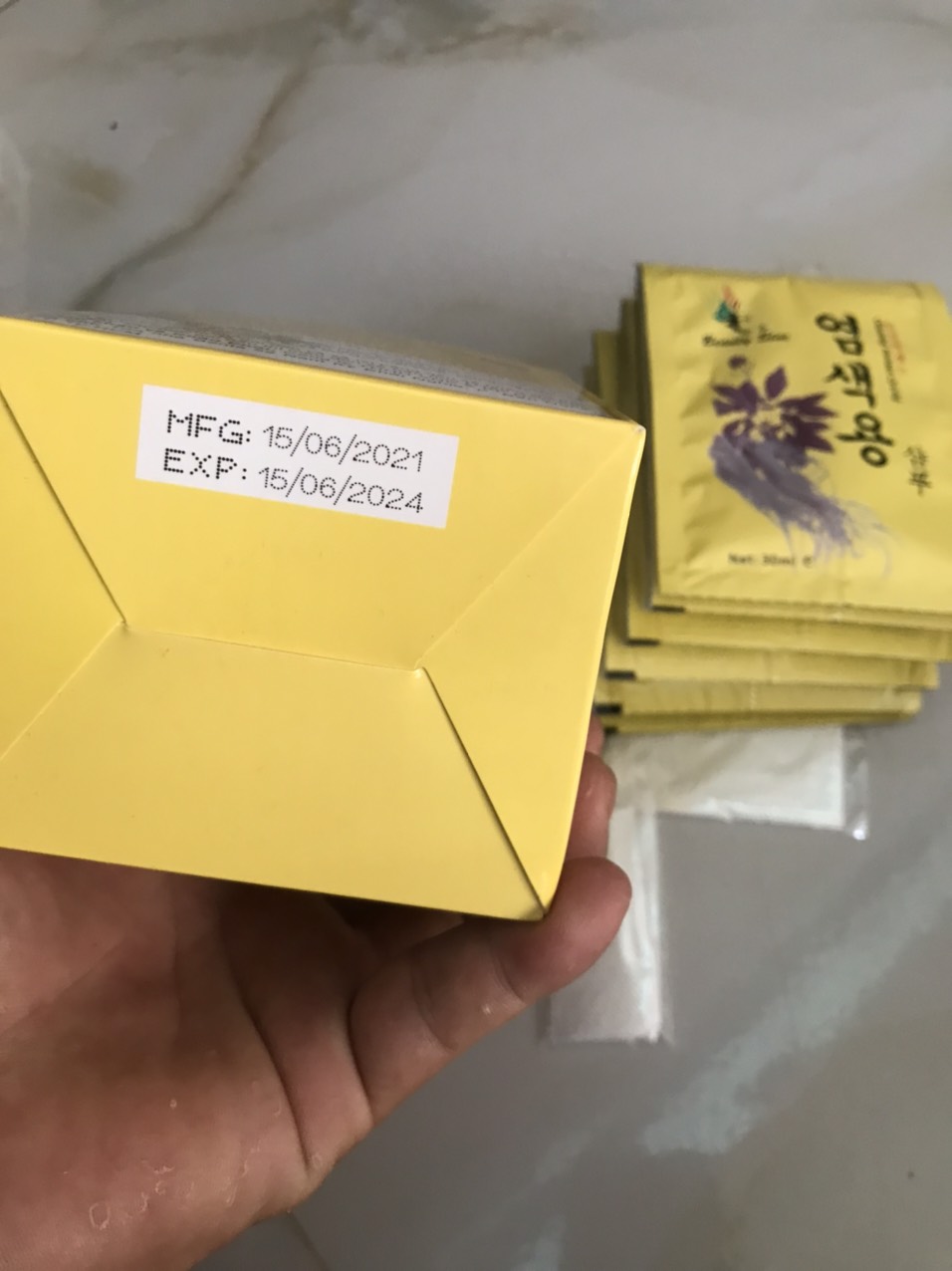 Dầu gội "Gội Là Đen" Nhân sâm Ginseng Hàn Quốc