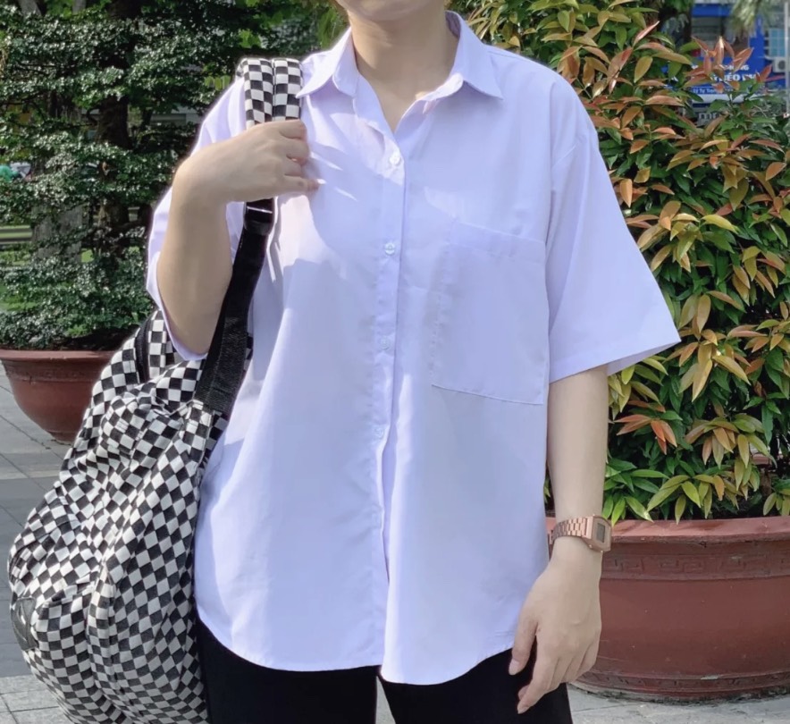 Áo sơ mi tay phồng tiểu thư -PY6 87568434