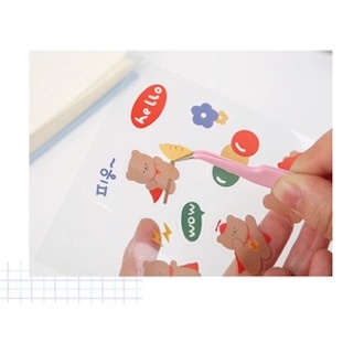 Nhíp gắp sticker tone màu macaron siêu đẹp