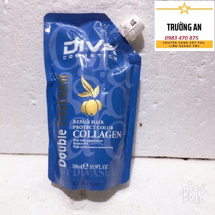 DẦU HẤP PHỤC HỒI COLLAGEN DIVA 500ml