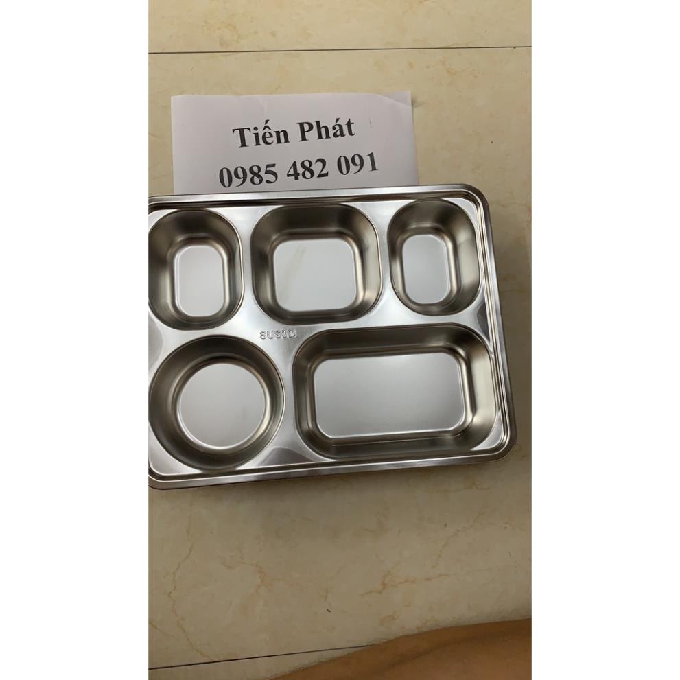 Khay inox 5 ngăn Hàn Quốc inox 304