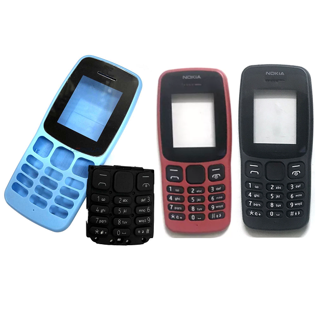 Vỏ Nokia 106 2018 ( không sườn - có phím )
