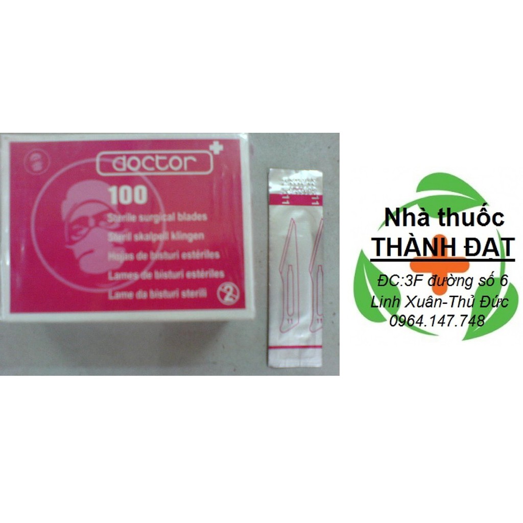 lưỡi dao mổ số 11 doctor
