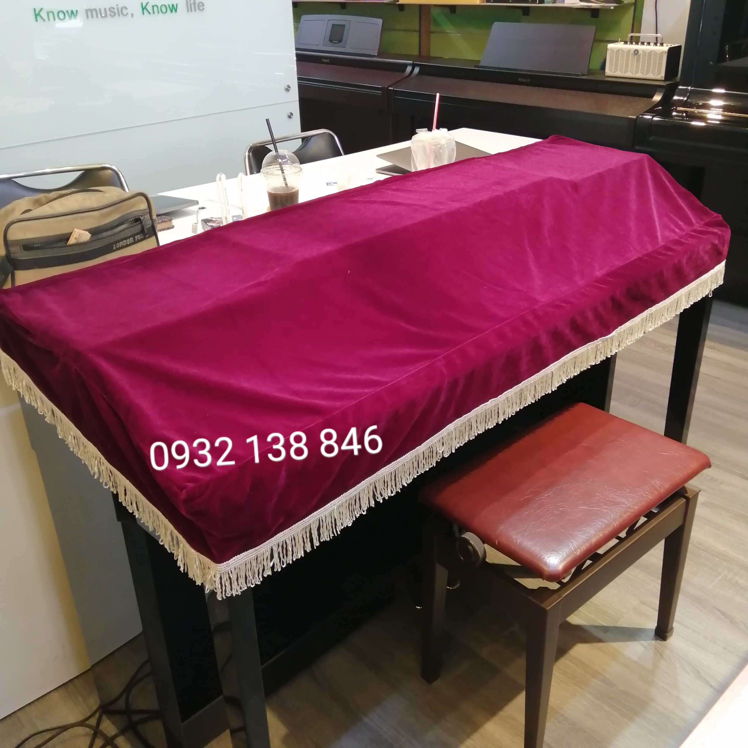 Khăn phủ đàn Piano Điện CLAVINOVA CLP- 440