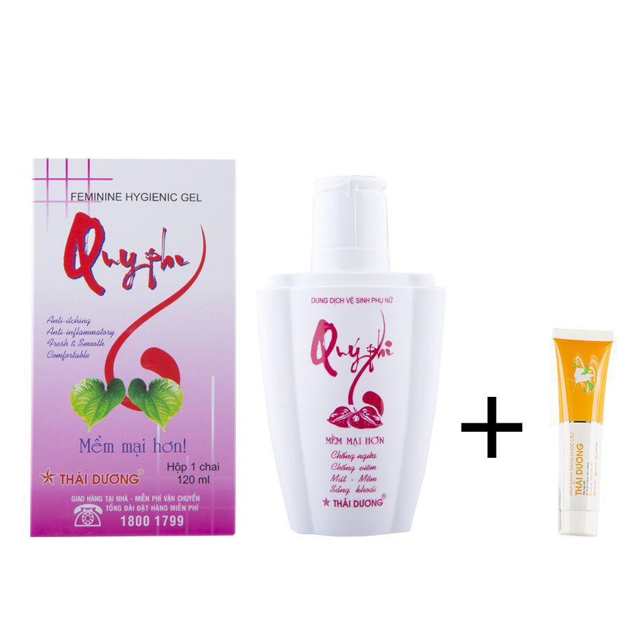 Dung Dịch Vệ Sinh Phụ Nữ Quý Phi Sao Thái Dương 120Ml
