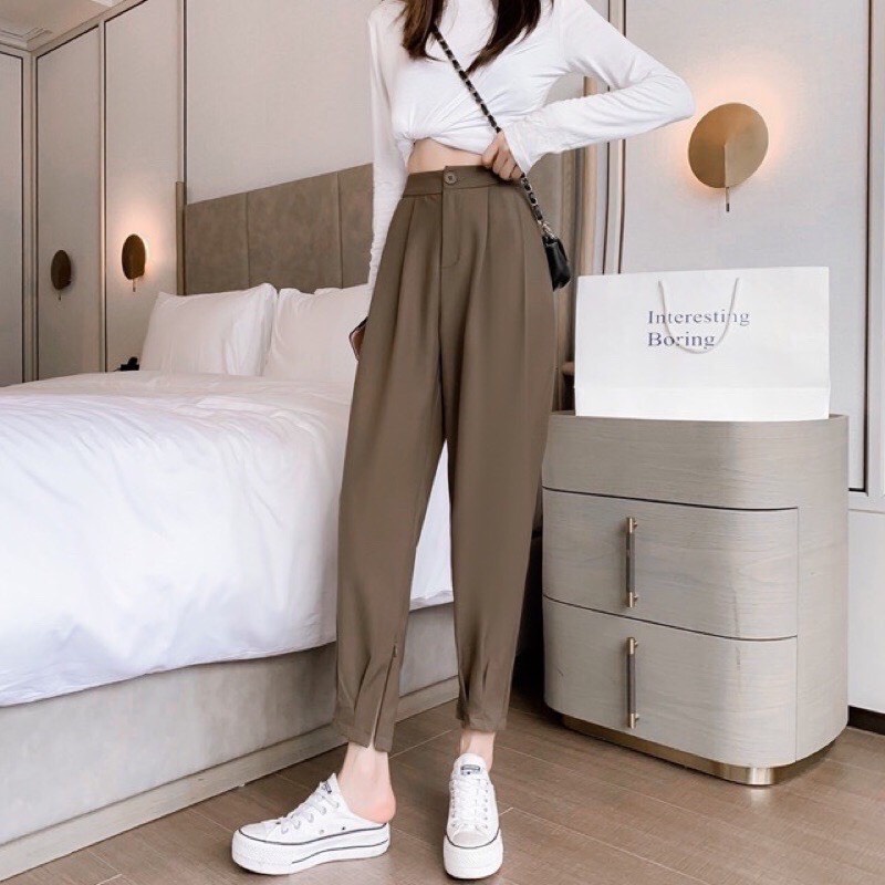 Quần Baggy Khoá Gấu Siêu Đẹp