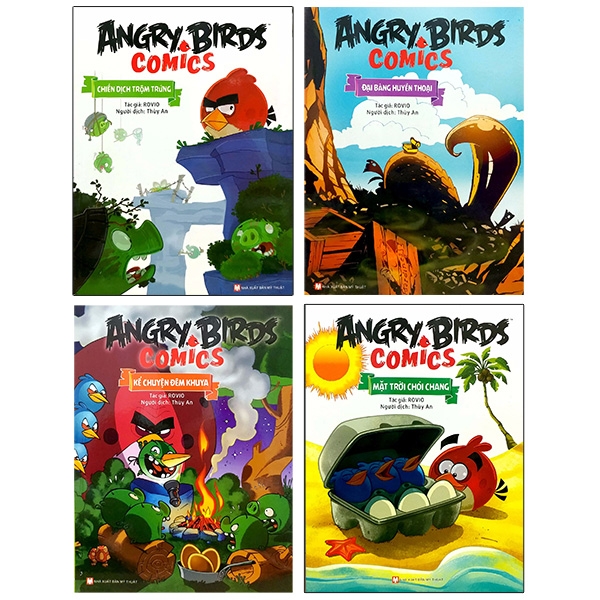 Fahasa - Bộ Truyện Tranh Angry Bird Comic (Bộ 4 Cuốn)