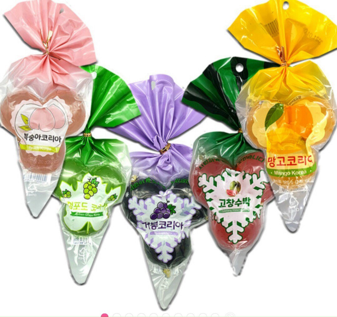 Thạch Nổ Kyoho Jelly Hàn Quốc 3 Viên Nho 90gr