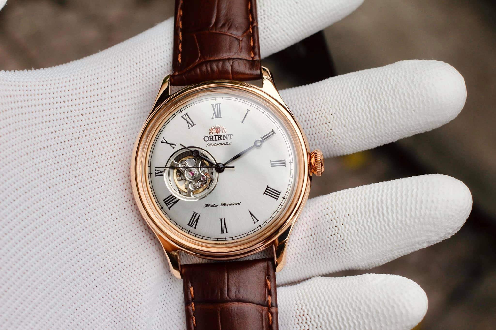 [ ĐỒNG HỒ 789WATCH] Đồng Hồ Nam Dây Da Orient Caballero Automatic Dây Da Full Box