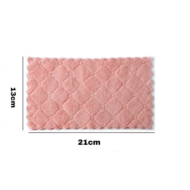 [COMBO 10 KHĂN ]lau bếp đa năng siêu thấm hút kích thước (13x21)cm