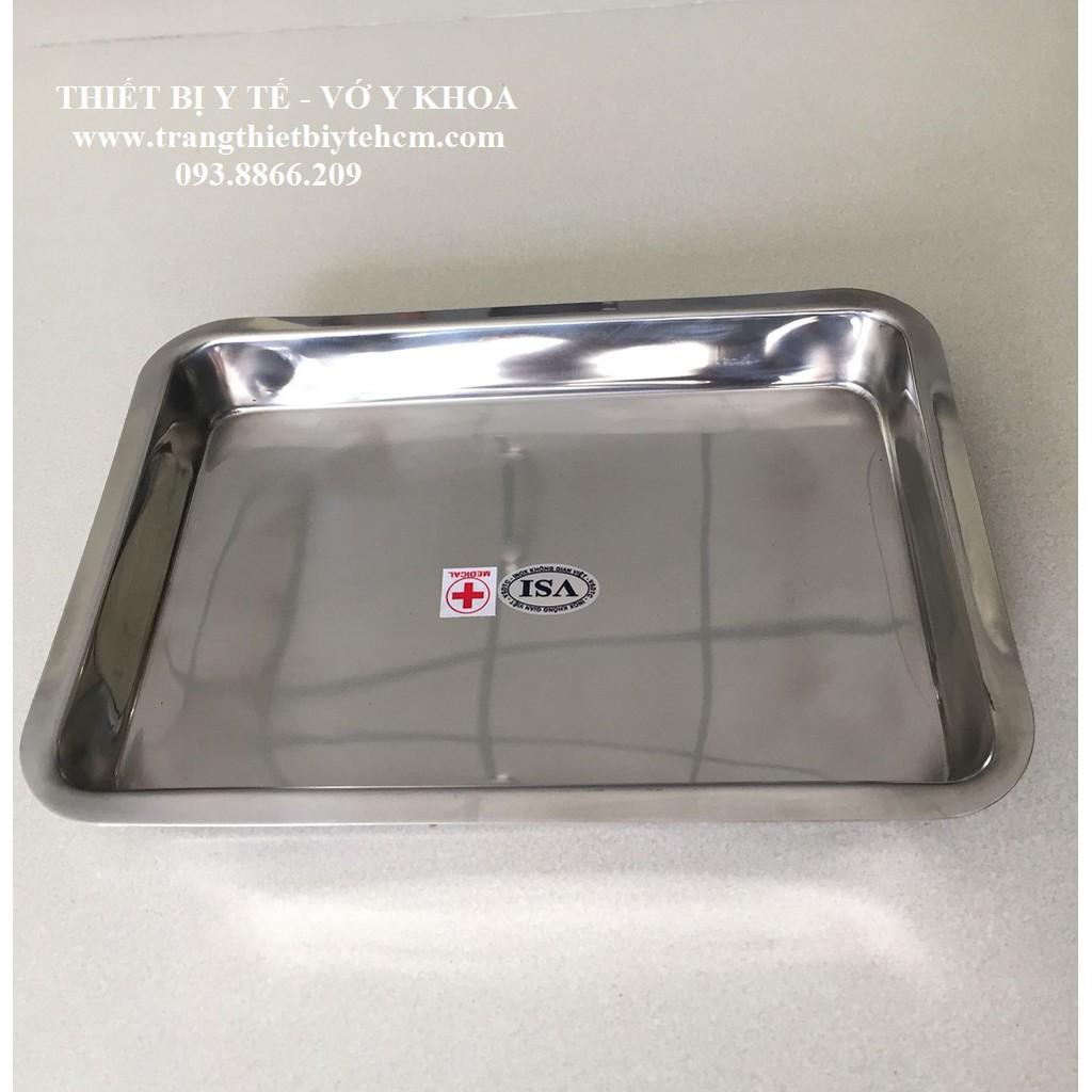 Khay chữ nhật, khay inox y tế lớn các kích cỡ