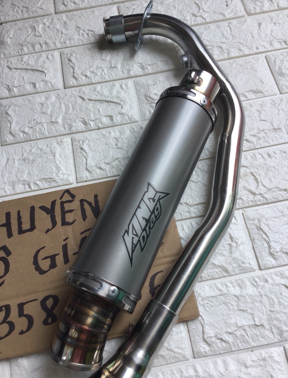 PÔ KING DRAG FULL CỔ WAVE, CUP, DREAM, 67, WIN, EXCITER 50CC