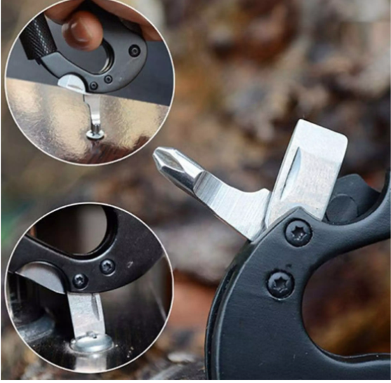 Dụng cụ đa năng tiện lợi, Móc khóa đa năng 5 in 1