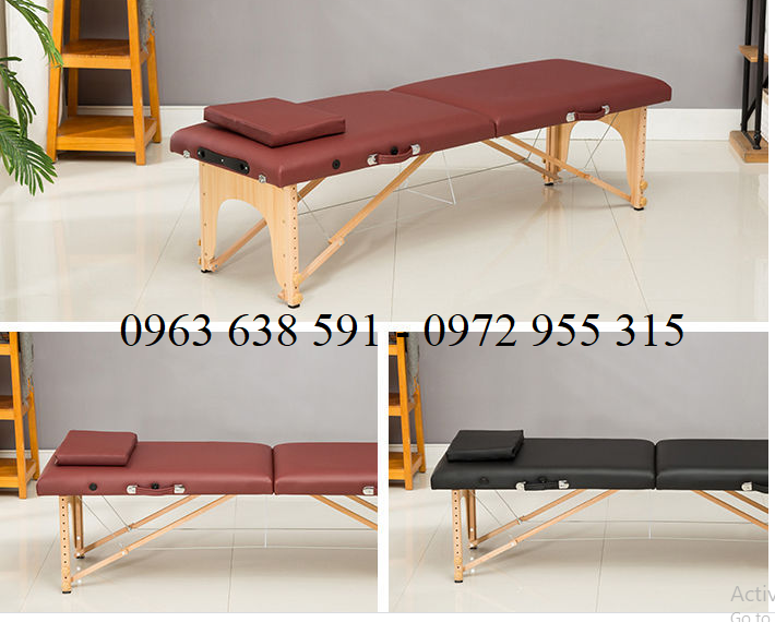 Giường Spa Gấp Gọn - Giường Massage Châm Cứu