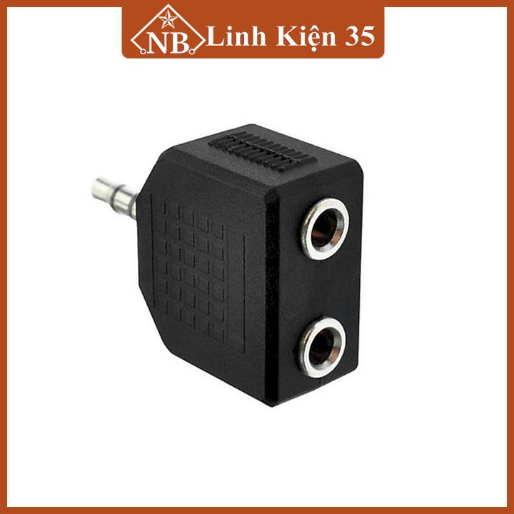 Jack chia Audio 3.5mm 2 cổng ra