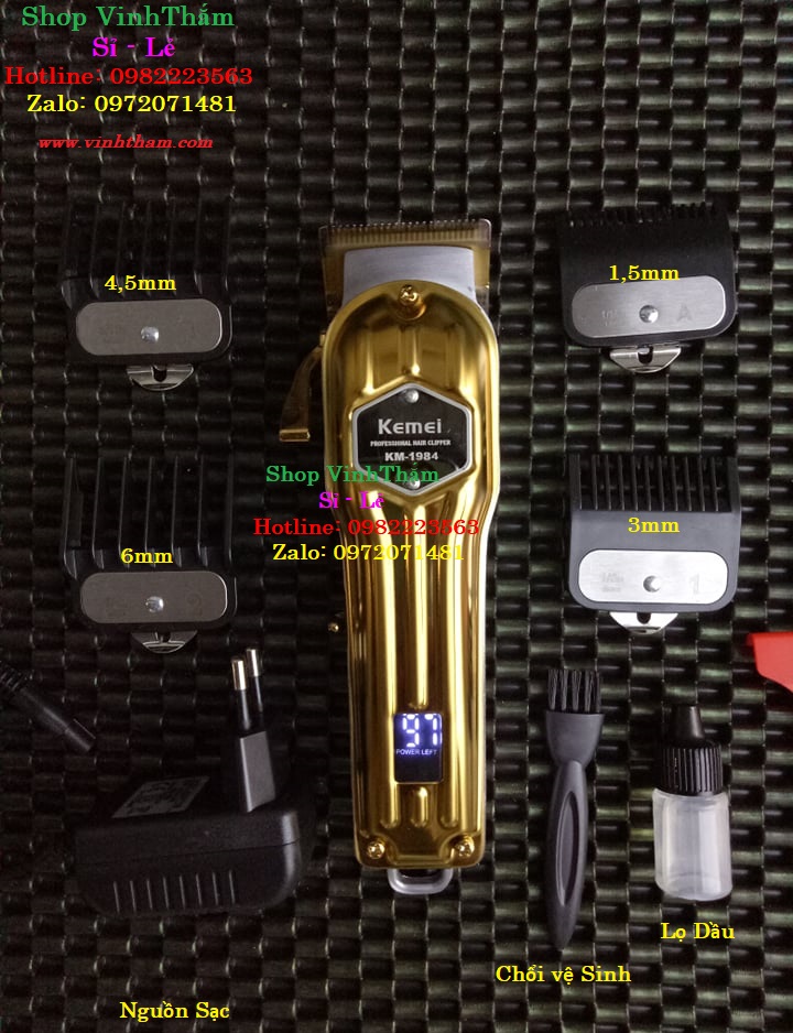 Tông đơ cắt tóc cao cấp Kemei km1984