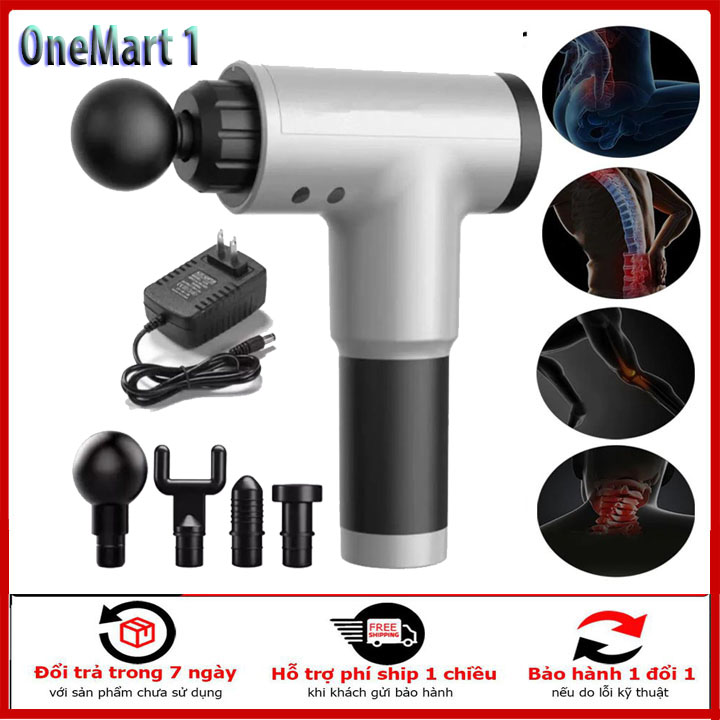 [ Xả Kho ] Máy (súng) Massage Cầm Tay Gun SL-8860 - Máy Massage Cầm Tay Cao Cấp 5 đầu SL -8860 Hàng Nhật . Máy Massage Cầm tay Gun SL-8860 Giảm Căng Cứng Cơ Máy (Súng) Massage Cầm Tay Gun SL-8860 Trị Liệu BH Chính Hãng 12 Tháng