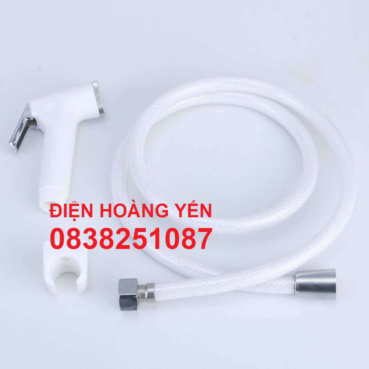 Bộ Vòi Xịt Vệ Sinh Xịt Bồn Cầu và Dây và Cài