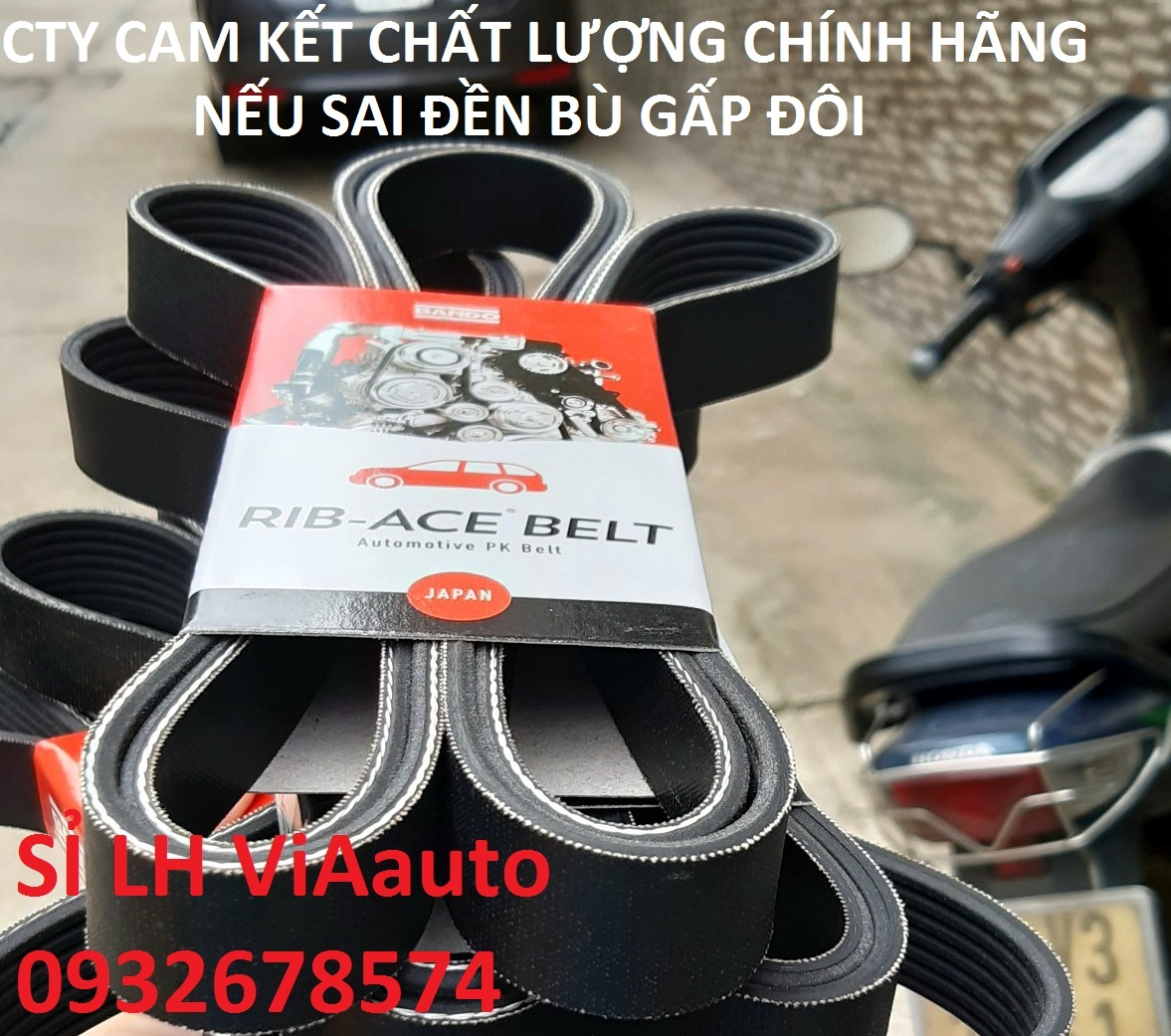 DÂY CUROA Ô TÔ BANDO đủ các mã 7PK